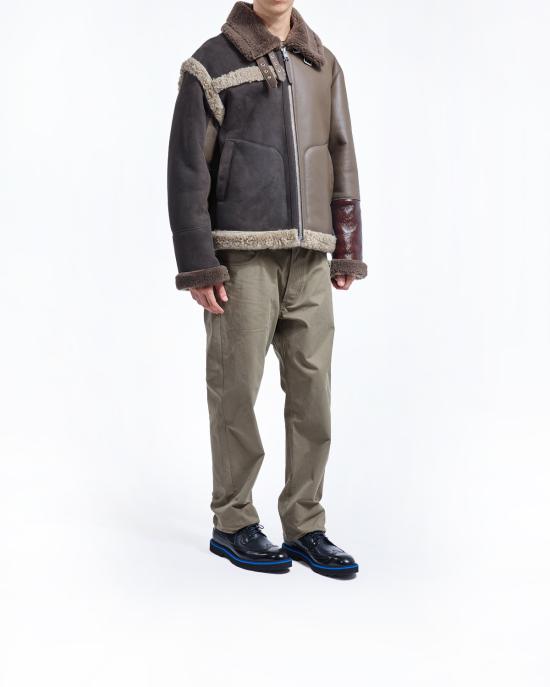 25FW 모스키노 무스탕 3902 5272 1888 MARRONE MULTI - MOSCHINO