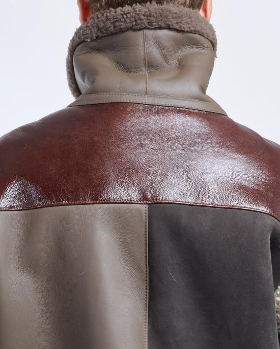 25FW 모스키노 무스탕 3902 5272 1888 MARRONE MULTI - MOSCHINO