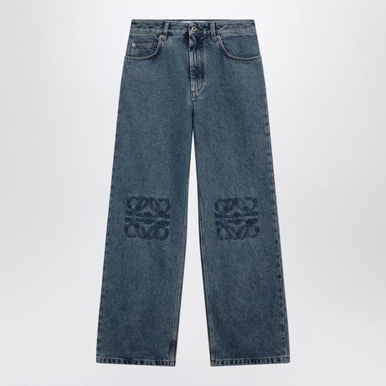 26SS 로에베 스트레이트 팬츠 S359Y11XEBDE Blue