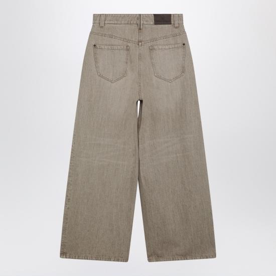 26SS 브루넬로 쿠치넬리 데님 팬츠 MA095P4059DE Beige - BRUNELLO CUCINELLI