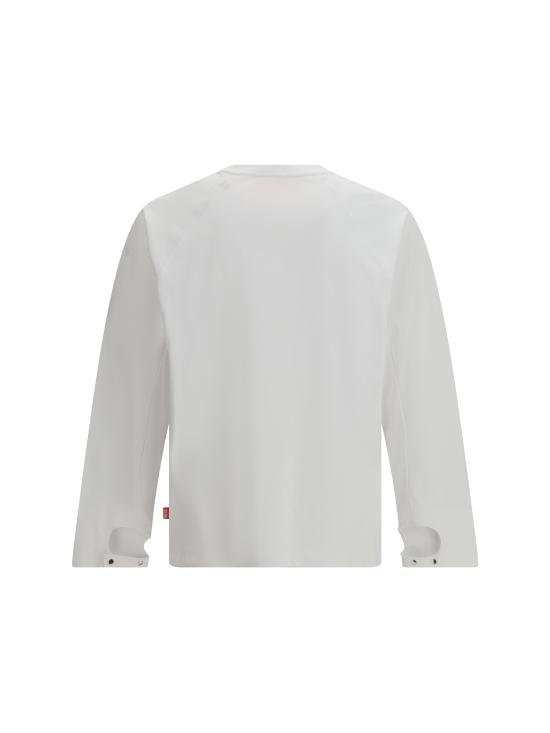 26SS 디젤 반팔 티셔츠 A229820DECG 100 WHITE - DIESEL