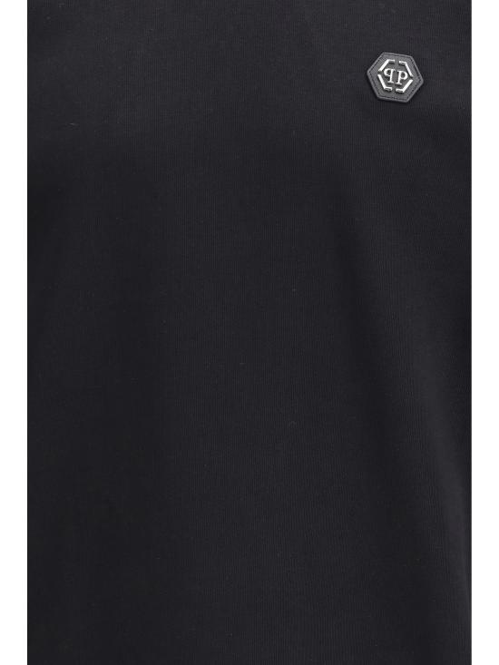 26SS 필립 플레인 후드 티셔츠 SAFCMJB3929PTE180N 02 BLACK - PHILIPP PLEIN