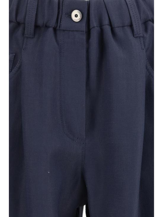 26SS 브루넬로 쿠치넬리 스트레이트 팬츠 MH126P9148 C4224 BLUE - BRUNELLO CUCINELLI