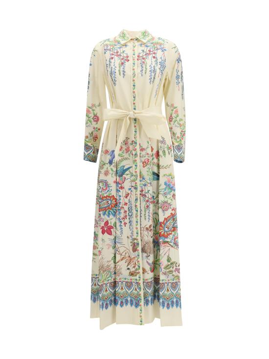 26SS 에트로 롱 원피스 WRHA0591AKH59 X0802 WHITE