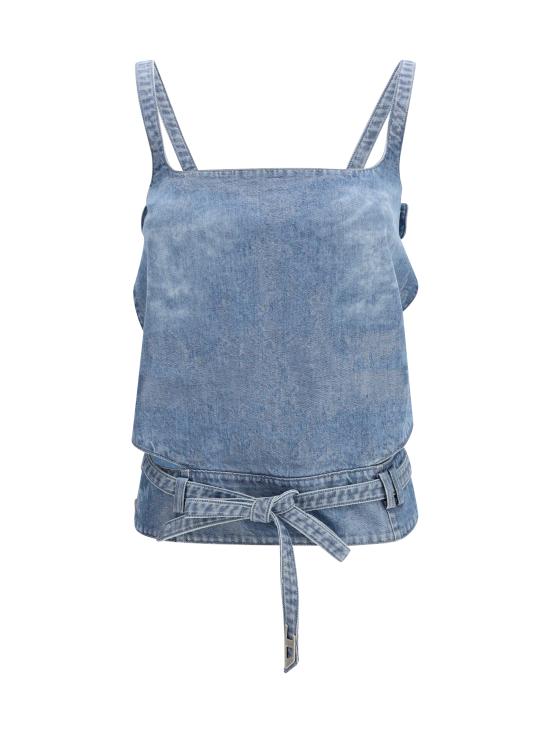 26SS 디젤 반팔 티셔츠 A2378709P23 01 BLUE