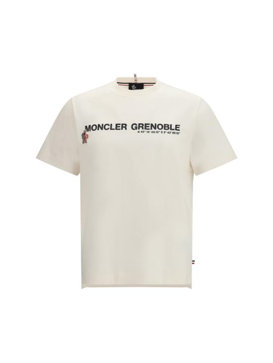 26SS 몽클레어 반팔 티셔츠 L10978C0001789AW1 041 WHITE