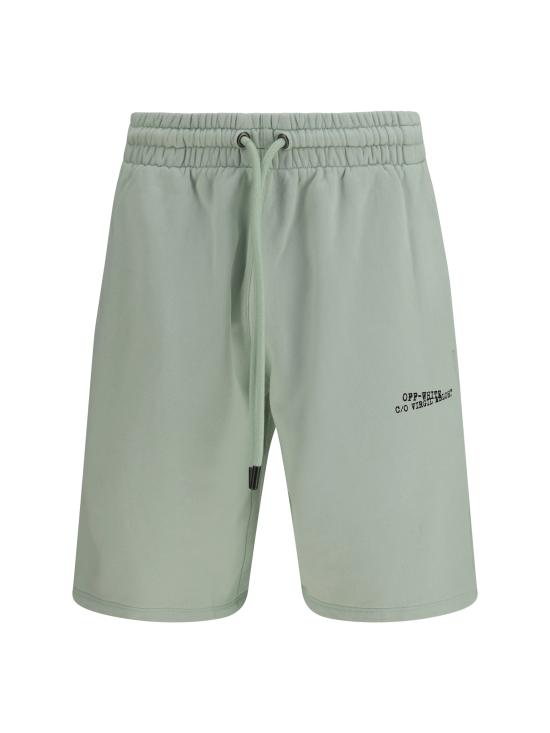 26SS 오프화이트 숏팬츠 44MCI013S26F00B330 3030 GREEN