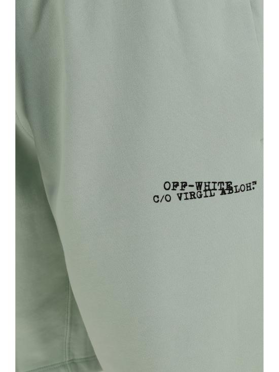 26SS 오프화이트 숏팬츠 44MCI013S26F00B330 3030 GREEN - OFF WHITE
