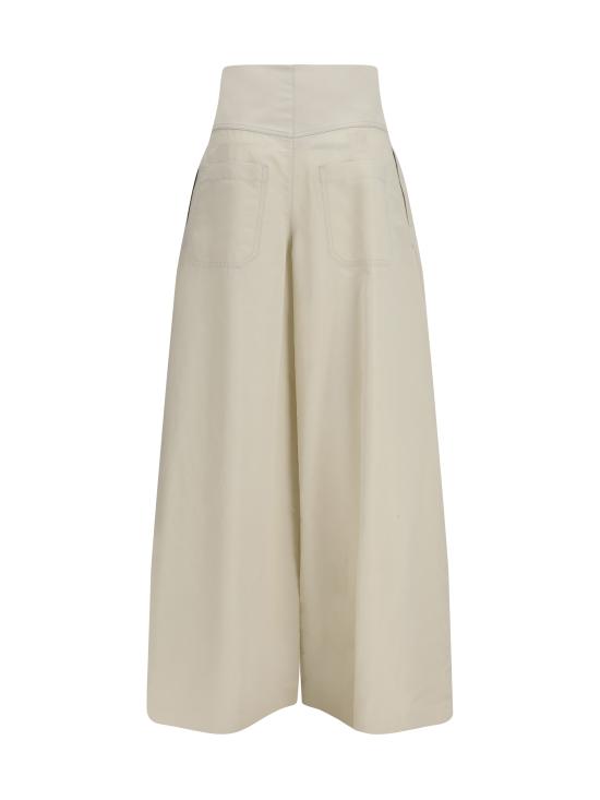 26SS 브루넬로 쿠치넬리 스트레이트 팬츠 ML598P9226 C9597 CREAM - BRUNELLO CUCINELLI