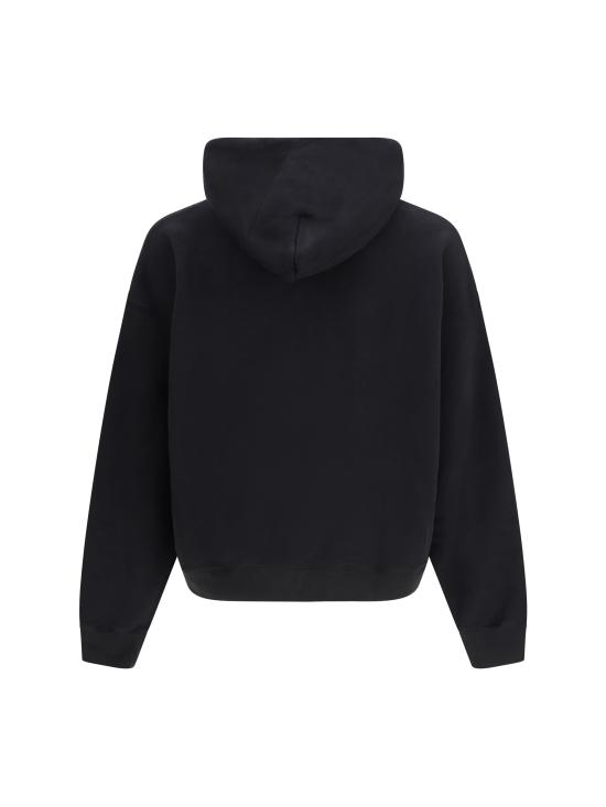 26SS 오프화이트 후드 티셔츠 44MBB085C9F0121001 1001 BLACK - OFF WHITE