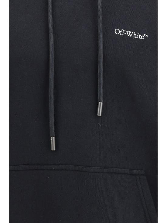 26SS 오프화이트 후드 티셔츠 44MBB085S26F00A001 0001 BLACK - OFF WHITE