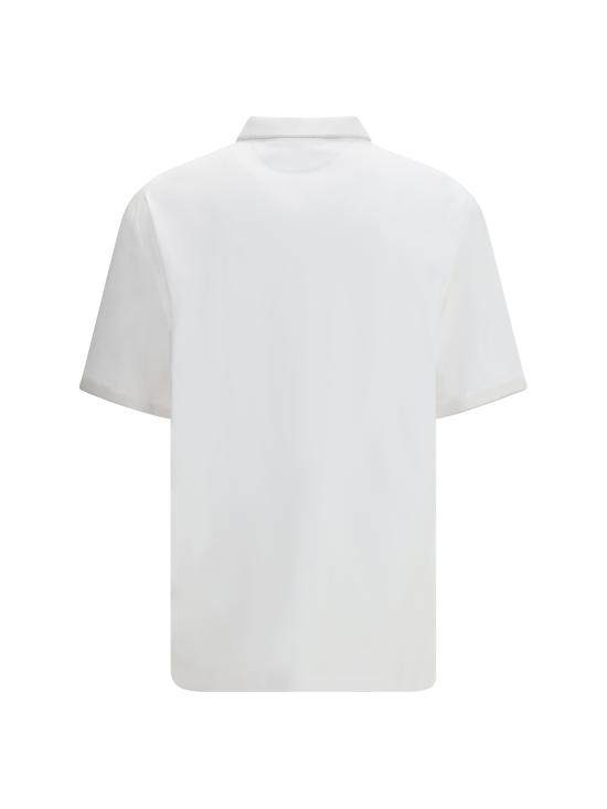 26SS 브루넬로 쿠치넬리 폴로 티셔츠 M0B139779G CW787 WHITE - BRUNELLO CUCINELLI