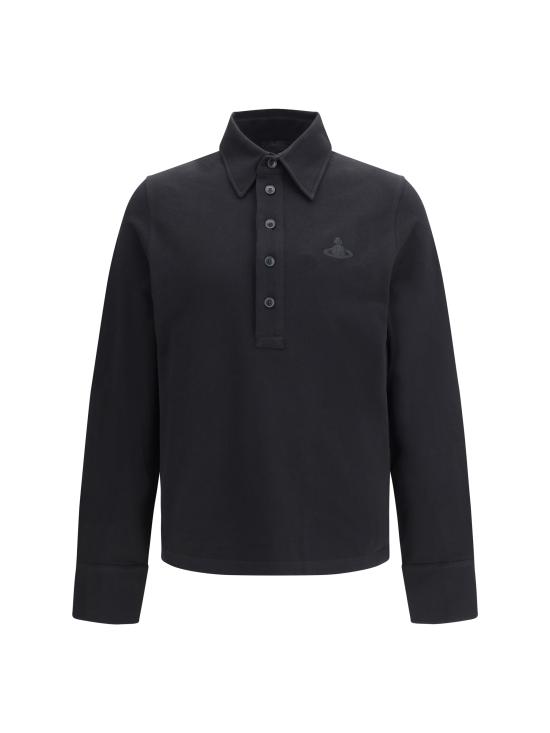 26SS 비비안웨스트우드 긴팔 셔츠 2H01000WJ00AU N401 BLACK