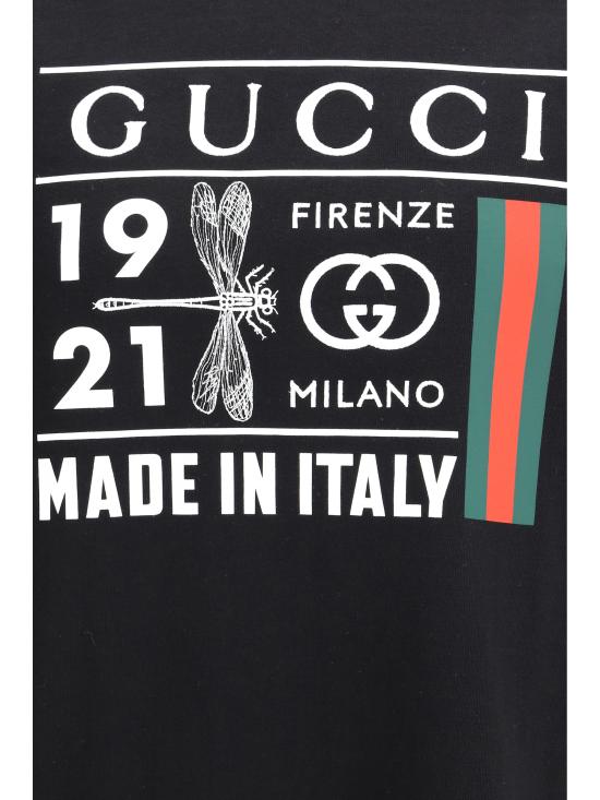 26SS 구찌 반팔 티셔츠 798115XJHSF 1043 BLACK - GUCCI