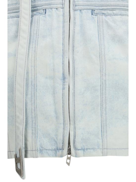 26SS 디젤 자켓 A2347009Q16 01 LIGHT BLUE - DIESEL