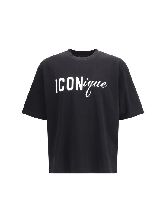 26SS 디스퀘어드2 반팔 티셔츠 S78GD0121D20033 900 BLACK