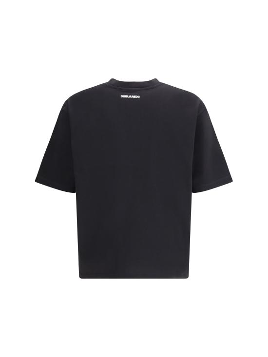 26SS 디스퀘어드2 반팔 티셔츠 S78GD0121D20033 900 BLACK - DSQUARED2