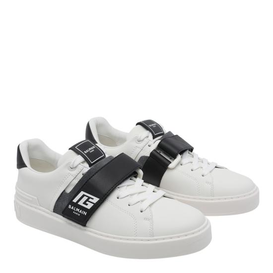 26SS 발망 스니커즈 VI412LGFB EAB White - BALMAIN