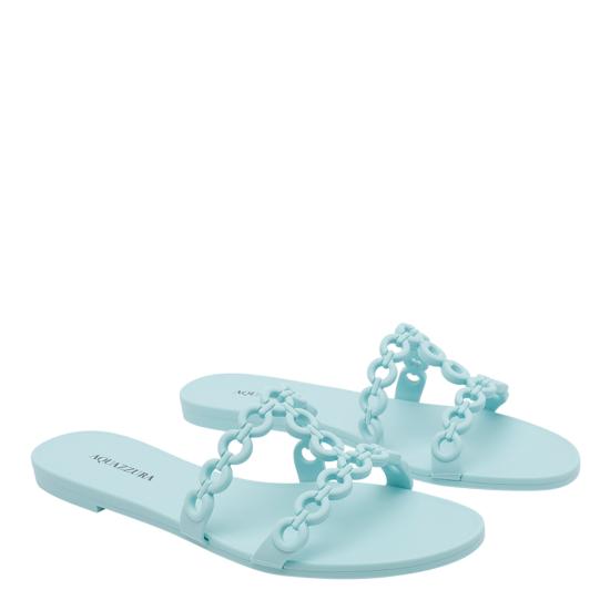 26SS 아쿠아주라 샌들 ICJFLAS0 JLYSRZ Blue - AQUAZZURA