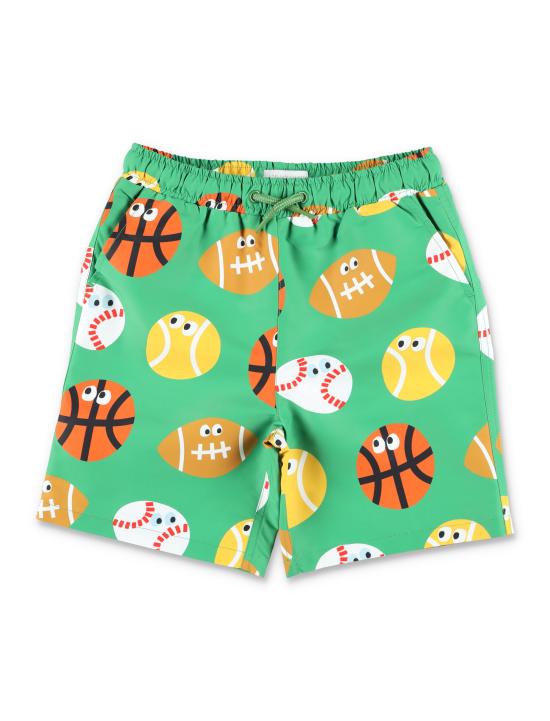 26SS [키즈] 스텔라 맥카트니 스윔팬츠 TYCP99Z3529 769MC VERDE