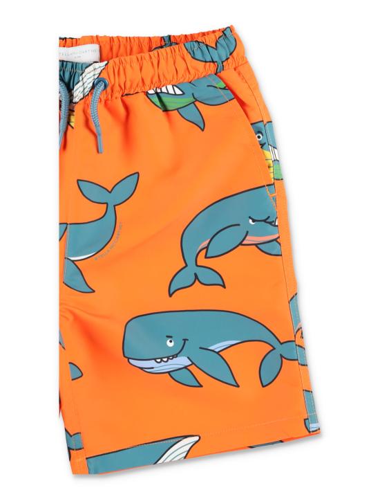 26SS [키즈] 스텔라 맥카트니 스윔팬츠 TYCP89Z3526 490MC ARANCIO FLUO - STELLA MCCARTNEY