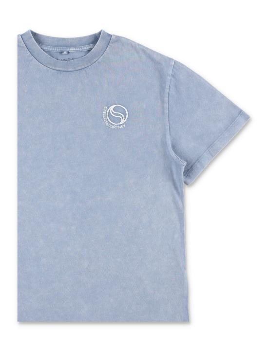 26SS [키즈] 스텔라 맥카트니 티셔츠 TY8S01Z0434 61A BLUE - STELLA MCCARTNEY