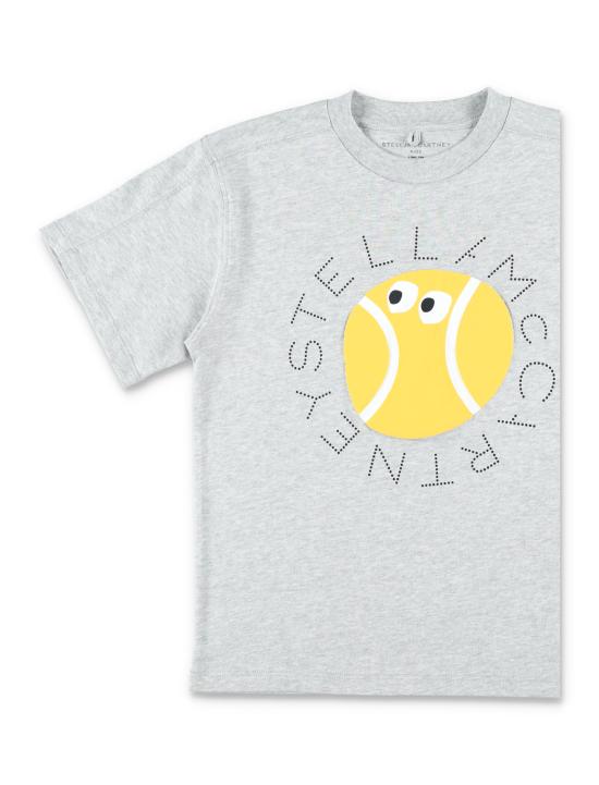 26SS [키즈] 스텔라 맥카트니 티셔츠 TY8R21Z0434 807 GRIGIO - STELLA MCCARTNEY
