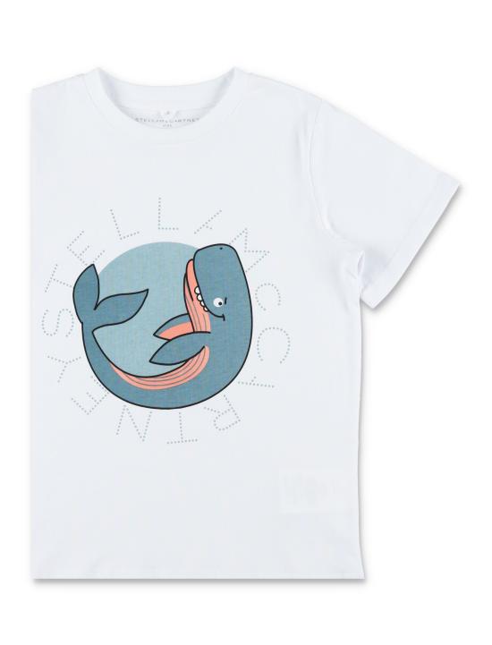 26SS [키즈] 스텔라 맥카트니 티셔츠 TY8Q61Z0434 100 Bianco - STELLA MCCARTNEY