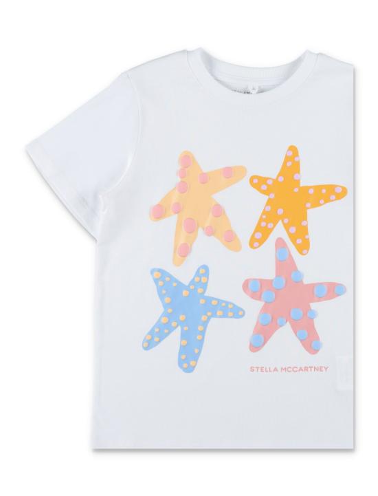 26SS [키즈] 스텔라 맥카트니 티셔츠 TY8A81Z0434 100 Bianco - STELLA MCCARTNEY