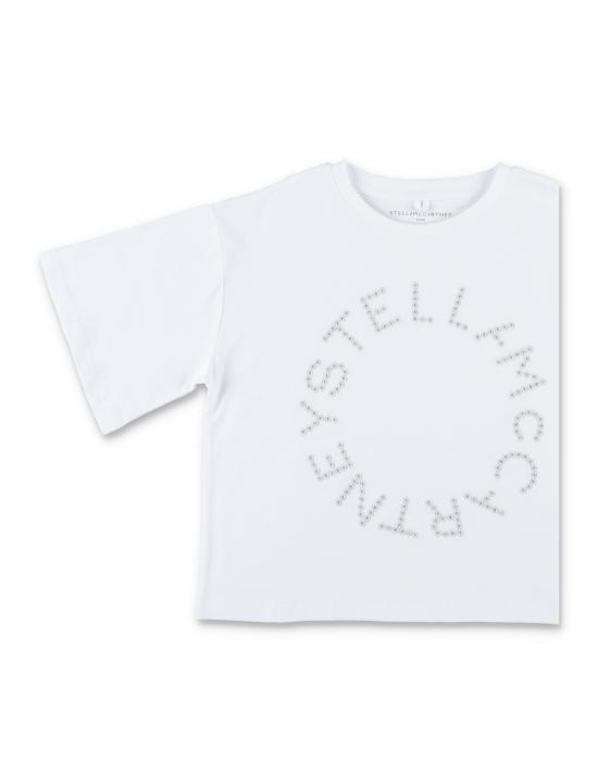 26SS [키즈] 스텔라 맥카트니 티셔츠 TY8C01Z0434 100 Bianco - STELLA MCCARTNEY