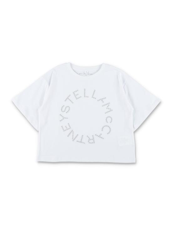 26SS [키즈] 스텔라 맥카트니 티셔츠 TY8C01Z0434 100 Bianco