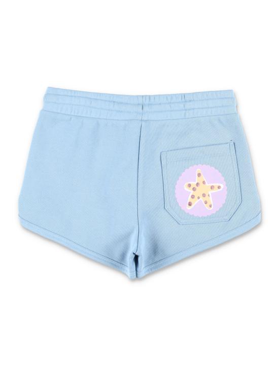 26SS [키즈] 스텔라 맥카트니 쇼츠/버뮤다 TY6B49Z3409 606 Blu - STELLA MCCARTNEY