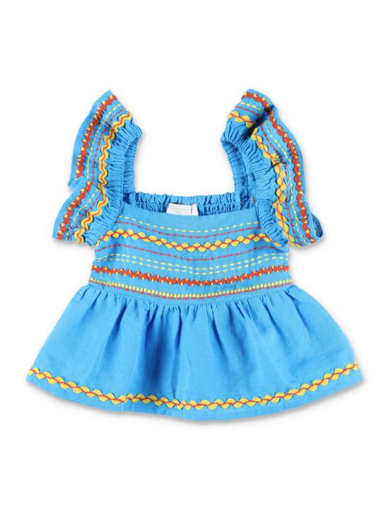 26SS [키즈] 스텔라 맥카트니 티셔츠 TY5A82Z0138 673 BLUE