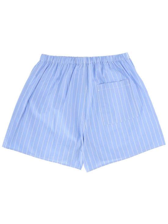 25FW 스포티앤리치 숏팬츠 SH03566302ST02 BLUESTRIPE - SPORTY & RICH