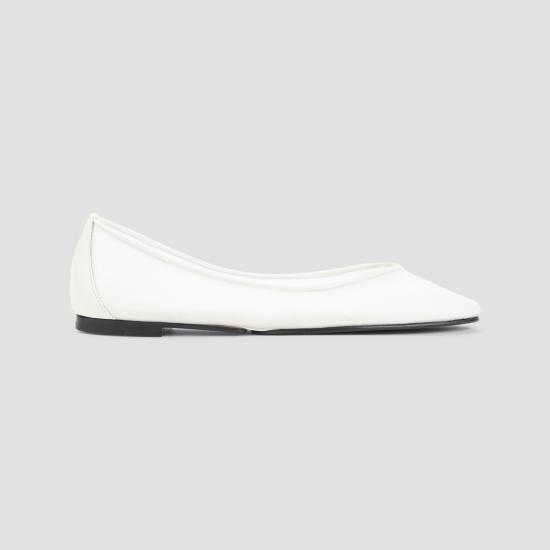 26SS 자크뮈스 플랫 슈즈 FOW00183AW00814 100 WHITE - JACQUEMUS