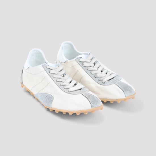 26SS 마르지엘라 스프린터 스니커즈 S57WS0515 P7383 HB293 CREAM WHITE GREY - MAISON MARGIELA