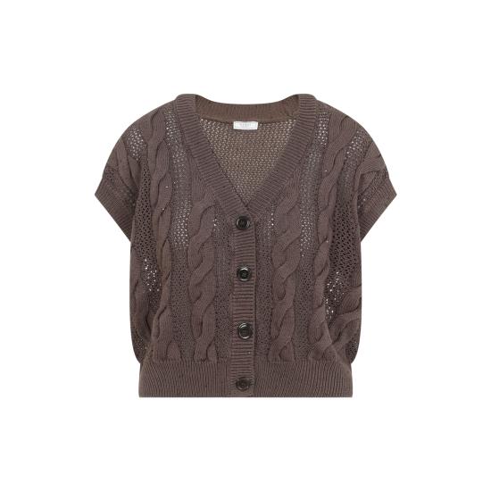 26SS 페세리코 스웨터 A99078F07 09110 151 MARRONE CORTECCIA - PESERICO