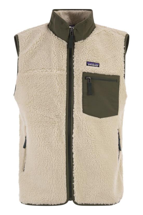  파타고니아 클래식 레트로-X 베스트 23049 DNBA NATURAL GREEN
