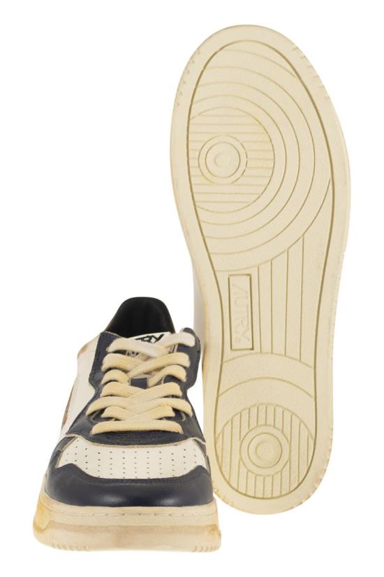 26SS 오트리 스니커즈 AVLMSV58 WHITE BLUE BROWN - AUTRY