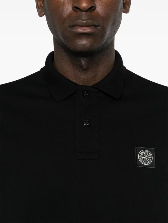  스톤 아일랜드 반팔 티셔츠 L1S152200008S0017 V0029 BLACK - STONE ISLAND