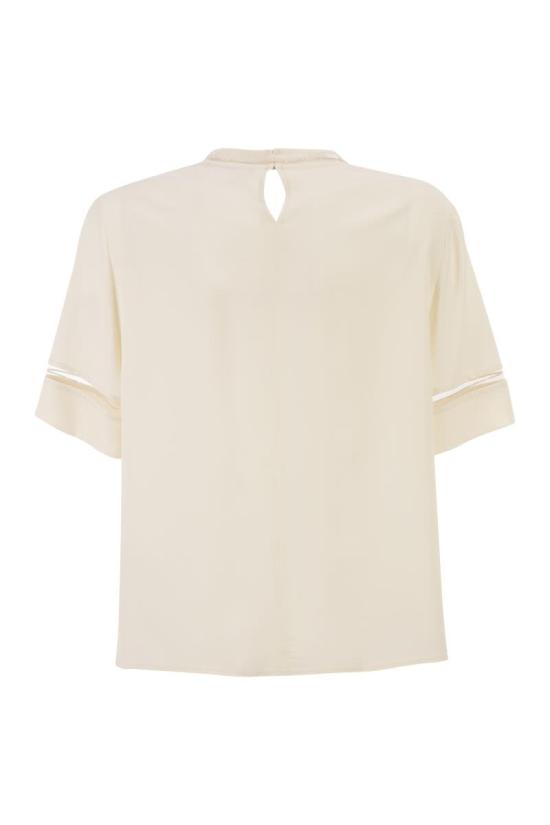 26SS 파비아나 필리피 반팔 티셔츠 TPD266F289L775 0145 BUTTER - FABIANA FILIPPI