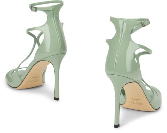 26SS 지미추 샌들 AZIA95PATVERDE green - JIMMY CHOO