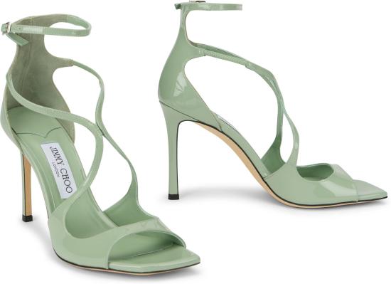 26SS 지미추 샌들 AZIA95PATVERDE green - JIMMY CHOO