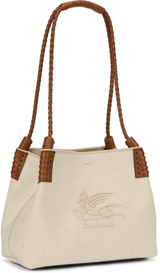 26SS 에트로 토트백 WP1D0052AT275M1384 Beige - ETRO