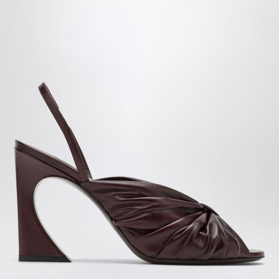 26SS 펜디 샌들 8X8880AYFAF0TFG Burgundy