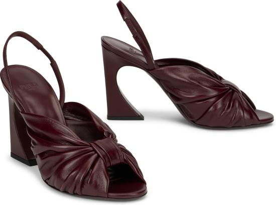 26SS 펜디 샌들 8X8880AYFAF0TFG Burgundy - FENDI