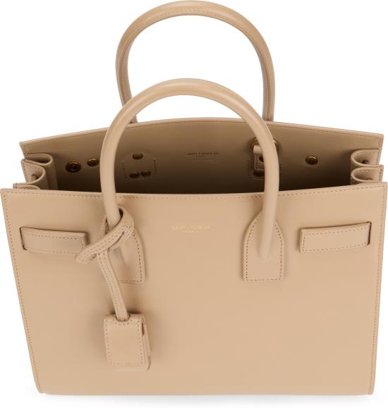 26SS 생로랑 스무스 레더 삭 드 주르 베이비백 42186302G9W9295 Beige - SAINT LAURENT