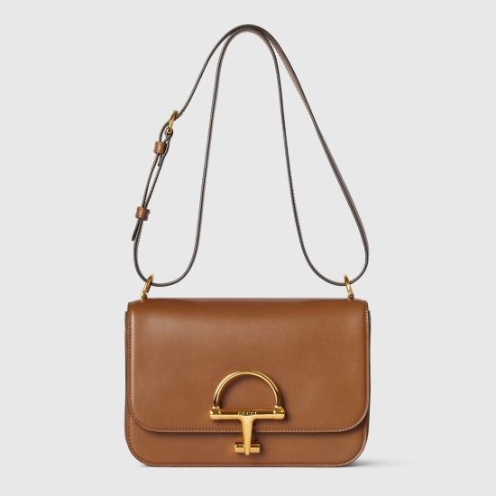 26SS 구찌 시에나 스몰 숄더백 846705AAFKB 2718 CAMEL - GUCCI