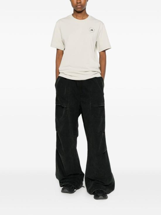 26SS 아디다스 바이 스텔라매카트니 반팔 티셔츠 JZ0691GOBIBLACK BEIGE - ADIDAS BY STELLA MCCARTNEY