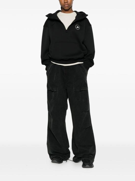 26SS 아디다스 바이 스텔라매카트니 후드 티셔츠 KA9557BLACK - ADIDAS BY STELLA MCCARTNEY